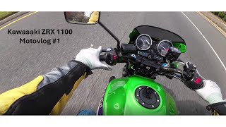 Kawasaki ZRX 1100 Motovlog 1 [upl. by Gayelord]