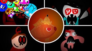 NEW CURSED SUSSY SCHOOL GROUNDS 75 😈 Double REBORN 😈 10 Mascot Horror Game ALL Bosses amp Jumpscares [upl. by Orelia]