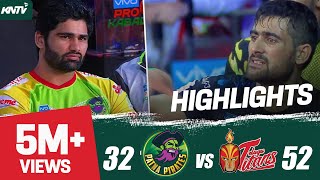 Pro Kabaddi 2018 Highlights  Patna Pirates Vs Telugu Titans  Hindi [upl. by Alliuqat]