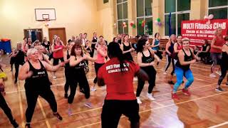 12012020 MULTI FITNESS CLUB CHORZÓW WOŚP ZUMBA PACO FILM3 [upl. by Motteo]