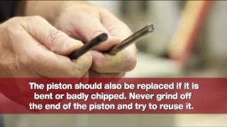 Hilti DX 460 Piston and Buffer Replacement  a Hilti howtovideo [upl. by Batsheva]