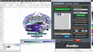 SimpleSeps 3 Simulated Process Color Separation Looking Designs in a Snap in Corel [upl. by Gula]