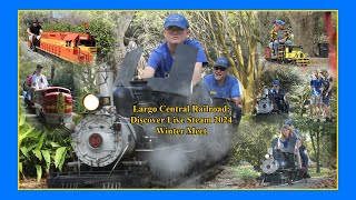 Largo Central Railroad Discover Live Steam 2024 Winter Meet [upl. by Genny995]