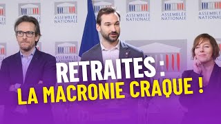 Retraites  la macronie a craqué  Conférence de presse dUgo Bernalicis [upl. by Diehl]