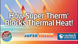 How SUPER THERM® easily blocks 961 of Solar Heat [upl. by Lairret480]