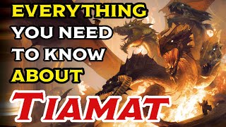 Everything You Need To Know About Tiamat the Dragonqueen  DampD 5E Lore [upl. by Idnod250]