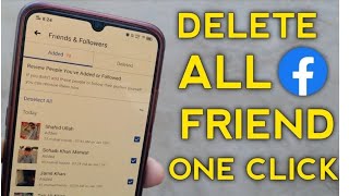 How To Delete All Facebook Friends In One Click  Unfriend All Facebook Friends 2023 [upl. by Keri44]