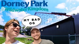 I apologized to a roller coaster at Dorney Park [upl. by Ramad]