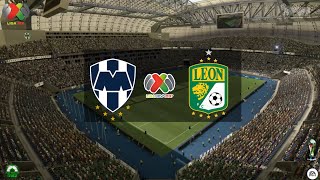 MONTERREY vs LEÓN  LIGA MX  EA Sports  PSD1EZ [upl. by Maleeny]