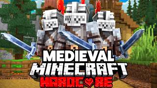 100 Players Simulate Medieval Civilizations in Minecraft [upl. by Ruford]