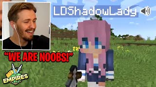 Solidarity And LDShadowLady are NOOBS In EMPIRES SMP S2 [upl. by Iadrahs]