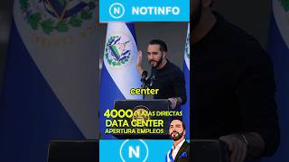 😎 ¡NUEVO DATA CENTER EN EL SALVADOR GENERARÁ MÁS DE 4000 EMPLEOS [upl. by Aiselad640]