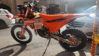 KTM 300 excf TBI Hard Enduro erzbergrodeo 2024 arrived [upl. by Anhaj]