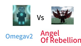 Omega V2 vs Angel of Rebellion  Anomalous Trollge World [upl. by Egiedan963]