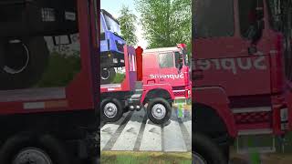 Towing truck on bumpy road Truck Dance  Coffin Dance Song Cover [upl. by Akinek415]