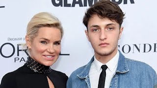 Yolanda Hadid marks Anwar Hadids 25th birthday in a nostalgic tribute [upl. by Quita]