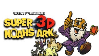 Games I Fcking Hate  Super Noahs Ark 3D SNES [upl. by Nytsirt]