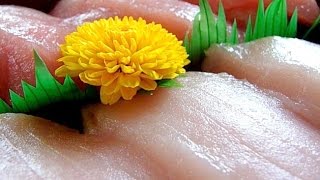 Eating Japanese food Sushi quotBincho maguro nigirizushiquot2 ASMR [upl. by Rimidalg]