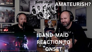 BANDMAID  Onset Live REACTION  quotTalking New Metal Musicquot [upl. by Nylloh]