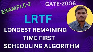 23 LONGEST REMAINING TIME FIRST LRTF SCHEDULING ALGORITHM WITH EXAMPLE [upl. by Enerak701]