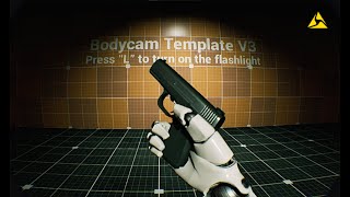 UE5  Bodycam Template V3 Showcase Create your own Unrecord style game [upl. by Ahseiat]