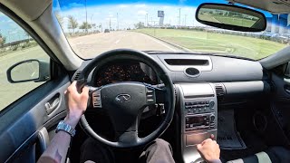 2004 INFINITI G35 Coupe Manual  POV Test Drive [upl. by Casilda]