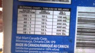 Update Lawnboy Vid and How To Prepare a 321 GasOil Mix Ratio [upl. by Cletus]