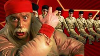 Hulk Hogan and Macho Man VS Kim Jongil Epic Rap Battles of History [upl. by Neelrahs]