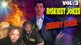 Riskiest Jokes  VOL 3  Jimmy Carr  REACTION [upl. by Fugate]