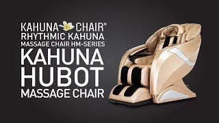 3D KAHUNA EXQUISITE RHYTHMIC MASSAGE CHAIR HUBOT HM078 [upl. by Aidin]