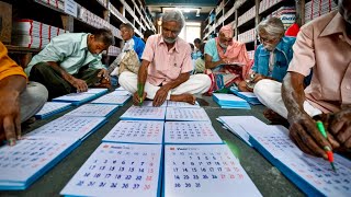 From Blank Pages to Beautiful Calendars A Factory Tour [upl. by Bassett]