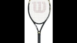 Wilson Hyper Hammer 53 Strung Tennis Racket [upl. by Carmita764]