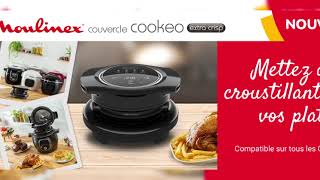 Moulinex Extra Crisp Cookeo couvercle Air Frier [upl. by Randolf]