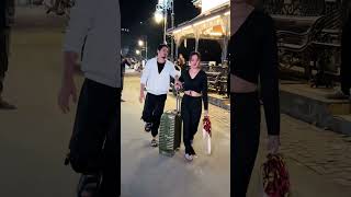 sanayaandsameer sameerabbasi500 trending delhi foryou viralvideo romantic minivlog india [upl. by Acinomal]