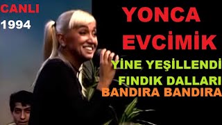 Yonca Evcimik Yine Yeşillendi Fındık Dalları Bandıra Bandıra Ye Beni Canlı 1994 [upl. by Gnel442]