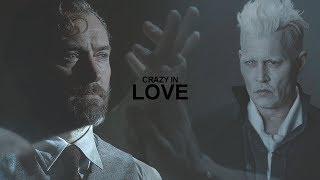 Albus Dumbledore amp Gellert Grindelwald  Crazy in Love [upl. by Guzel]