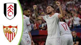 Fulham vs Sevilla  Extended Highlights amp All Goals 2024 HD [upl. by Liana]