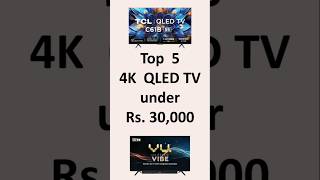 Top 5 Best QLED TV under ₹30000 to ₹60000 in India 2024 Model with price [upl. by Bremser854]