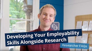 Developing Your Employability Skills Alongside Research Researcher FAQ [upl. by Reube]