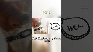 TOP 5 Best Wireless Dog Fence 2024 [upl. by Anyzratak47]