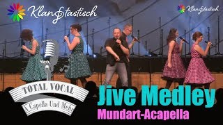 Jivemedley auf Mundart Acapella von Total Vocal am Klangtastisch Chor Konzert [upl. by Aihcropal425]