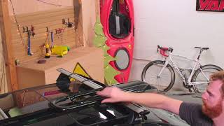 Yakima HighRoad Bike Carrier  Installation amp Product Information [upl. by Feinstein]