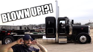 I Blew The Sound System In My Peterbilt 379 TOO LOUD [upl. by Engvall]