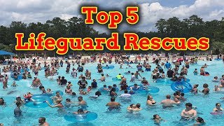 Top 5 Lifeguard Rescues [upl. by Osanna]