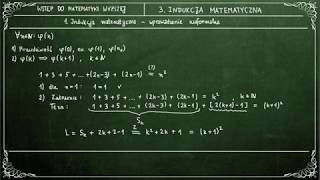 WDMW 31 Indukcja matematyczna  wprowadzenie nieformalne [upl. by Adara125]