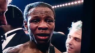 Chris Eubank interview after winning world title from Nigel Benn [upl. by Anaert]