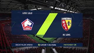 EA SPORTS FC 24 Gameplay  LOSC Lille vs Racing Club de Lens [upl. by Ancel94]