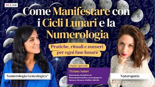 Come manifestare con i Cicli Lunari e la Numerologia [upl. by Forester320]