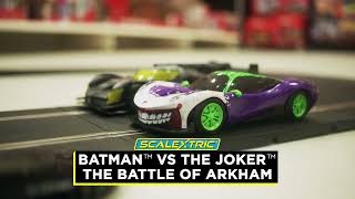 Scalextric┃ Batman Vs The Joker  The Battle of Arkham [upl. by Magocsi]