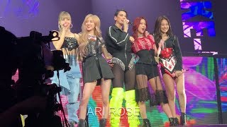 190501 Kiss and Make Up  BLACKPINK amp DUA LIPA FRONT ROW In Your Area Newark Fancam [upl. by Grimbal260]